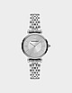 Grey Emporio Armani Two Hand Stainless Steel Watch