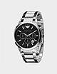 Grey Emporio Armani Chronograph Watch