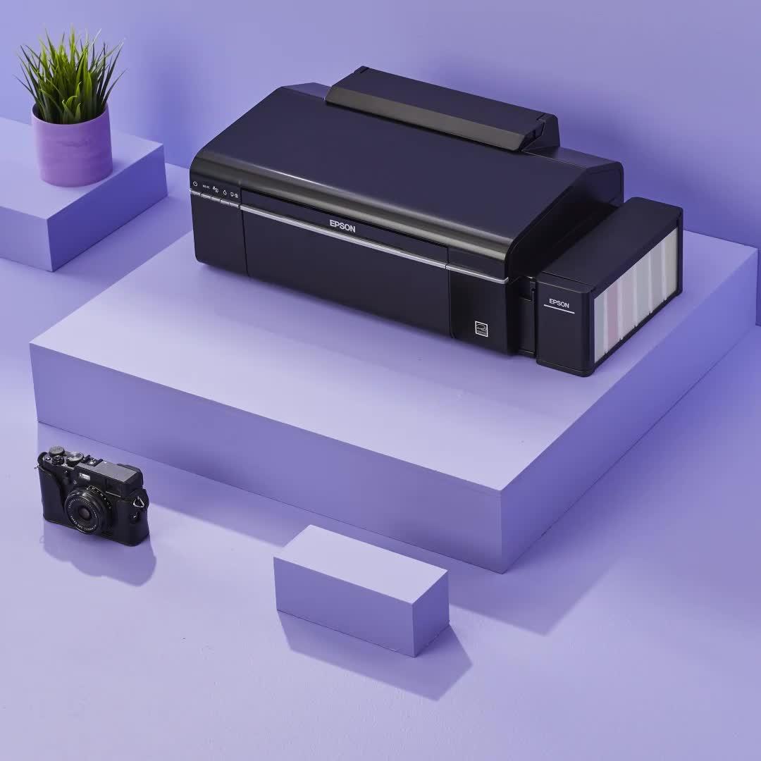 Epson L805 Photo imprimante A4 à 6 couleurs, Réservoir Wi-Fi, USB avec  Plaque PVC – Dabakh Informatique
