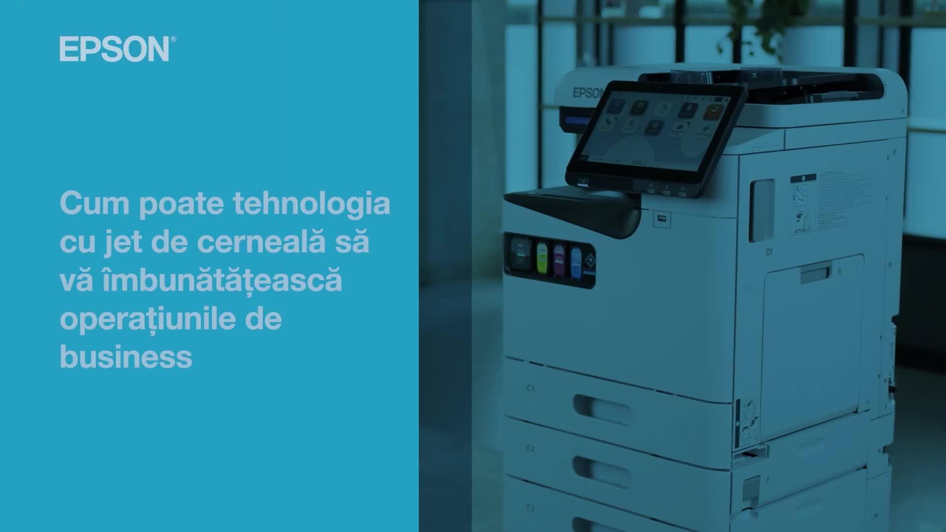 WorkForce Pro EM-C8100RDWF A3 color, cu randament ridicat al