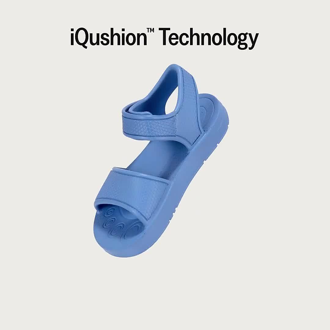 Kid's Iqushion-Kids Eva Back-Strap-Sandals | FitFlop US