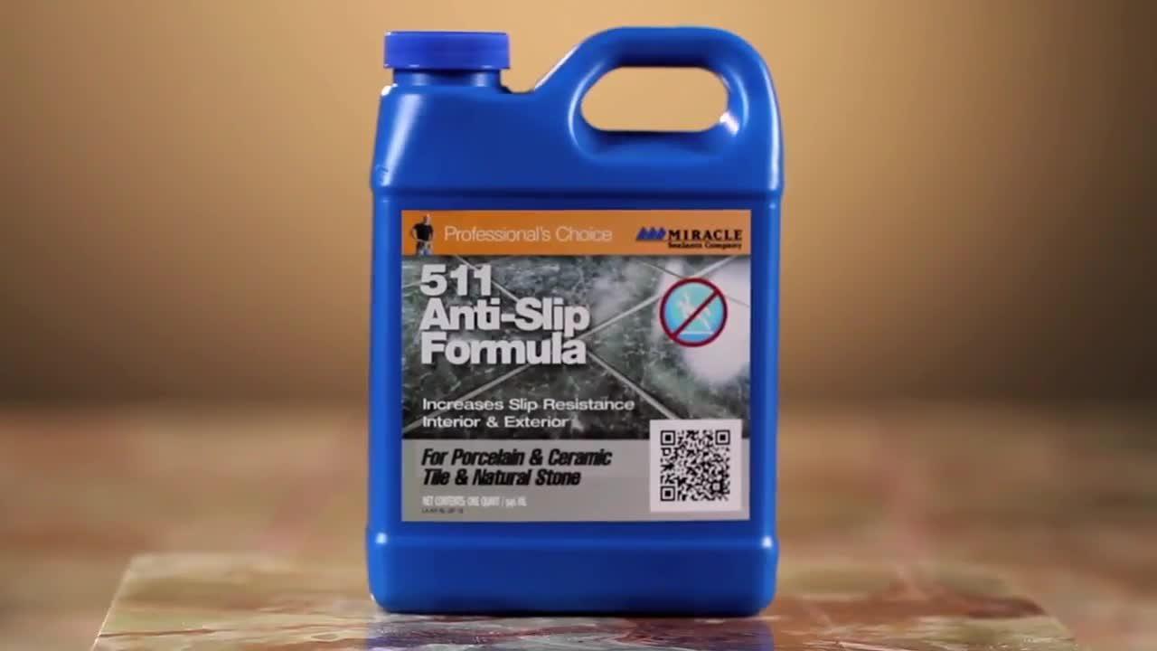 MIRACLE 511 Anti-Slip Formula Sealer, QuartMIRACLE SEALANTS Stone Tile Care