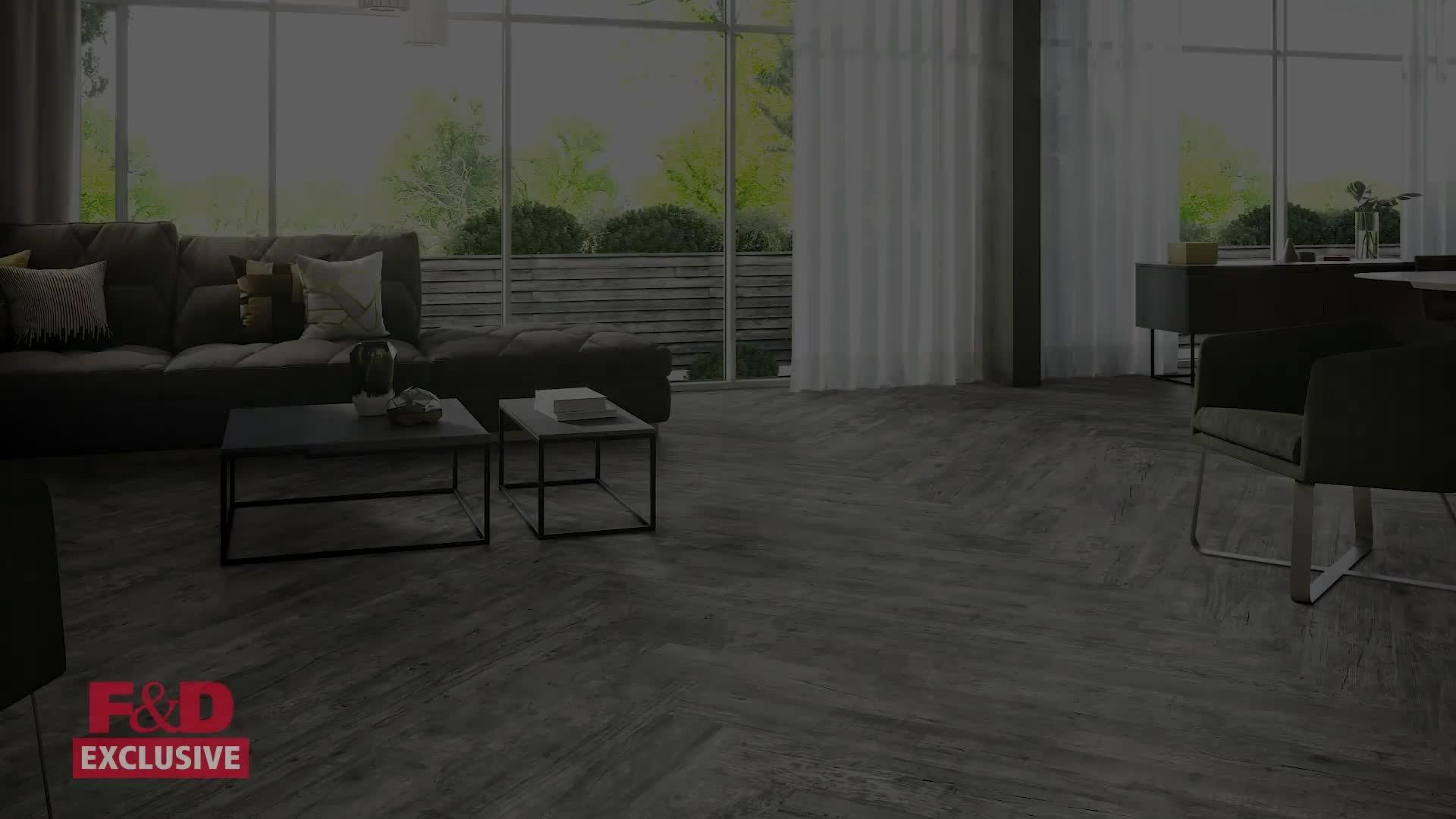 Floor & Decor | Hard Grey Wood Plank Porcelain Tile, 6 x 24, 10 mm Thick