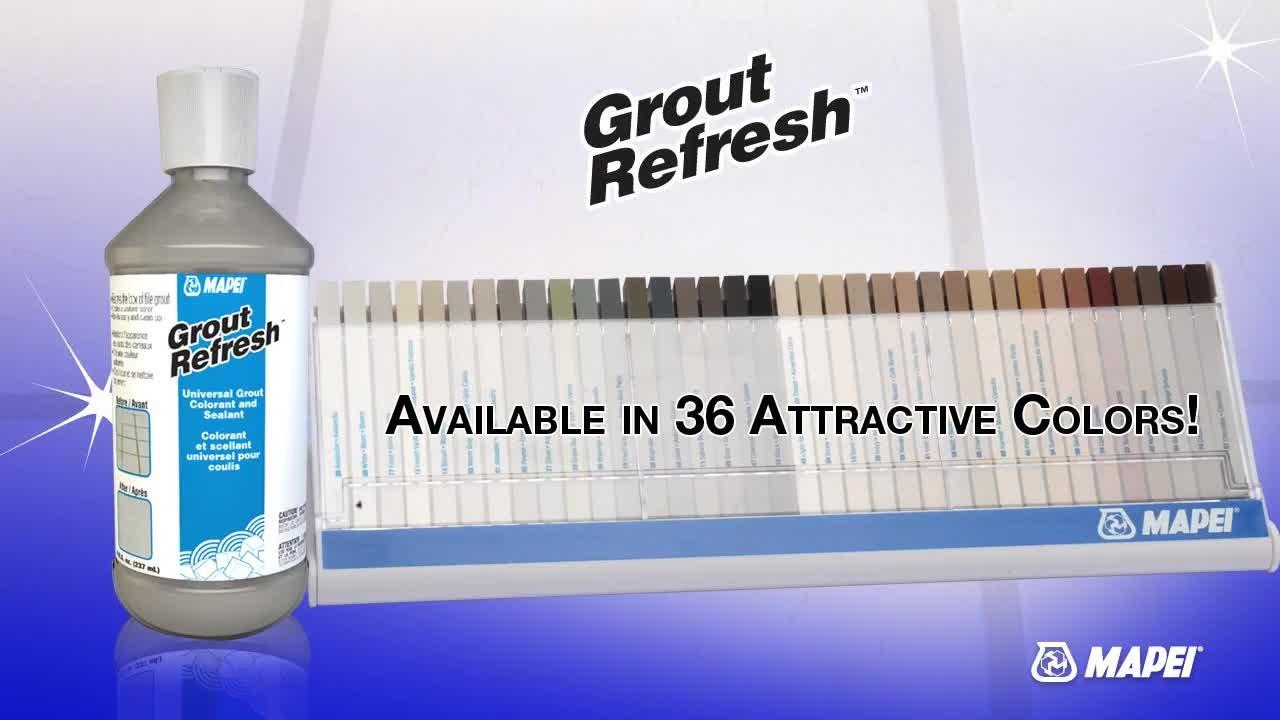 MAPEI Ultracare FUGA Fresca 120 Black Polymer Paint to Renew The Color of  Cement Joints, Grout Refresh Reviver Bottle 160 gr.