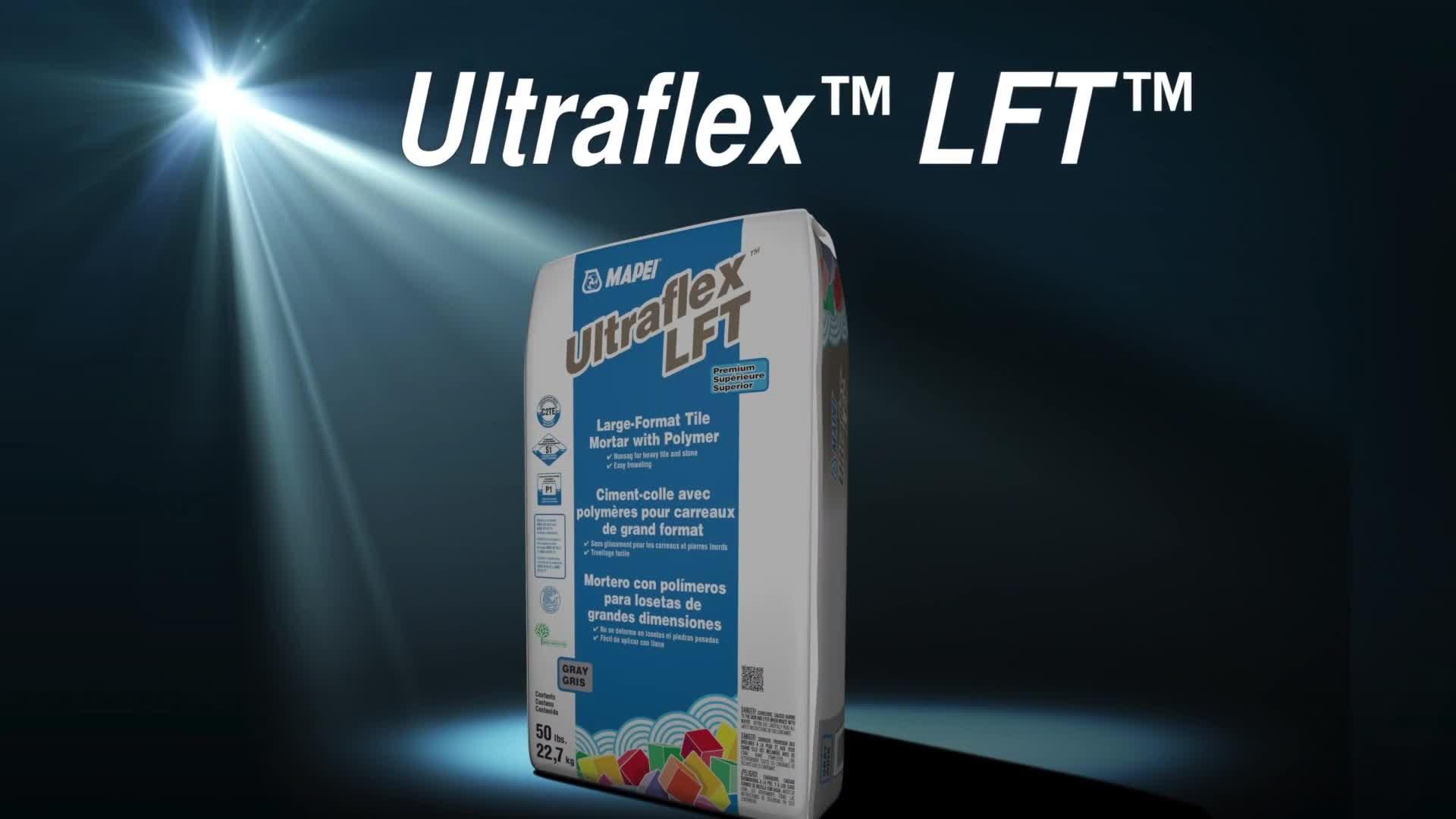 MAPEI UltraFlex 1 Gray Thinset Tile Mortar (50-lb) in the Mortar department  at