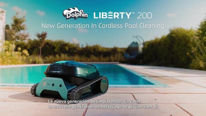 Robot de piscine sans fil Liberty 200 - OASIS-PISCINES