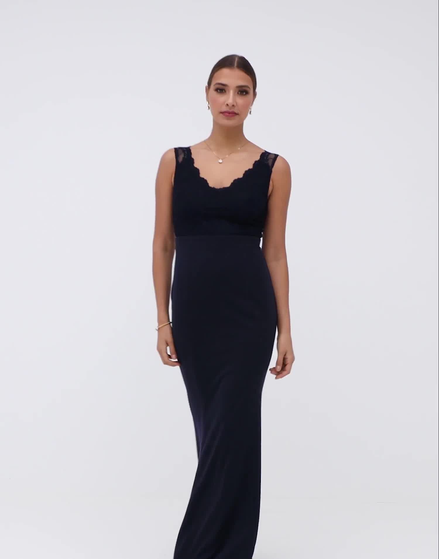 nly eve mermaid lace gown