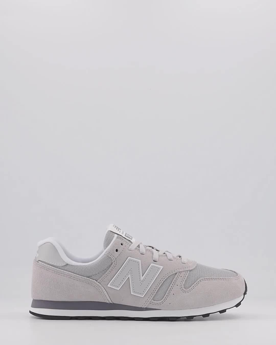 New Balance M373 Trainers Grey White Unisex Sports