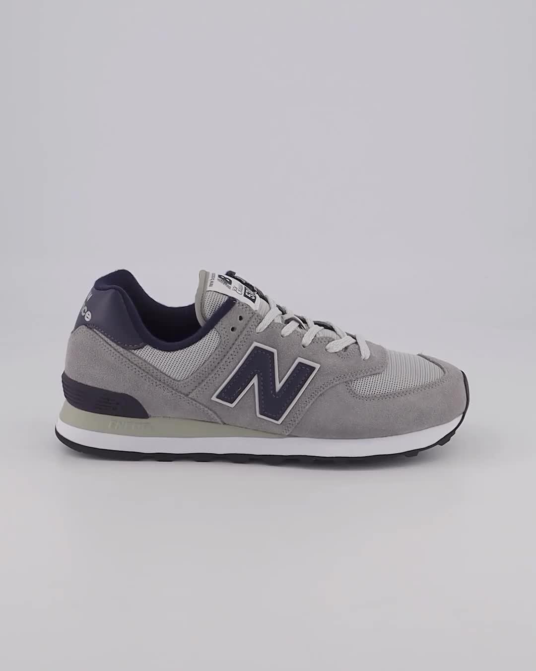 New Balance 574 Trainers Grey Navy New Balance 574