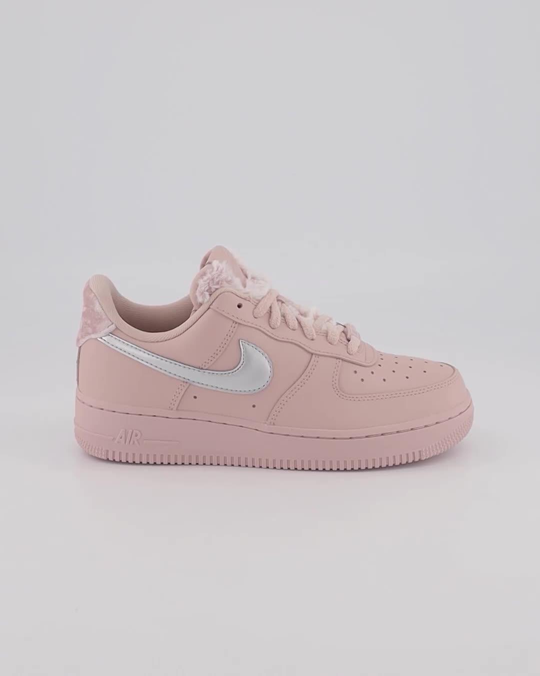 Nike Air Force 1 07 Trainers Pink Oxford Nike Air Force 1