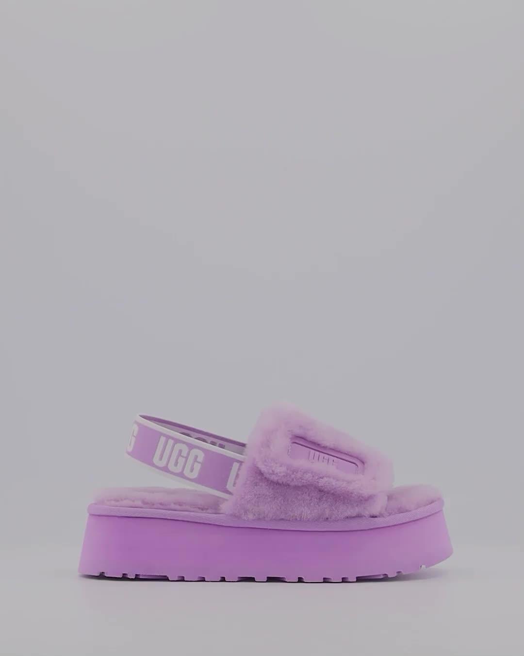 UGG Disco Slides Lilac Bloom Women s Sustainable Materials