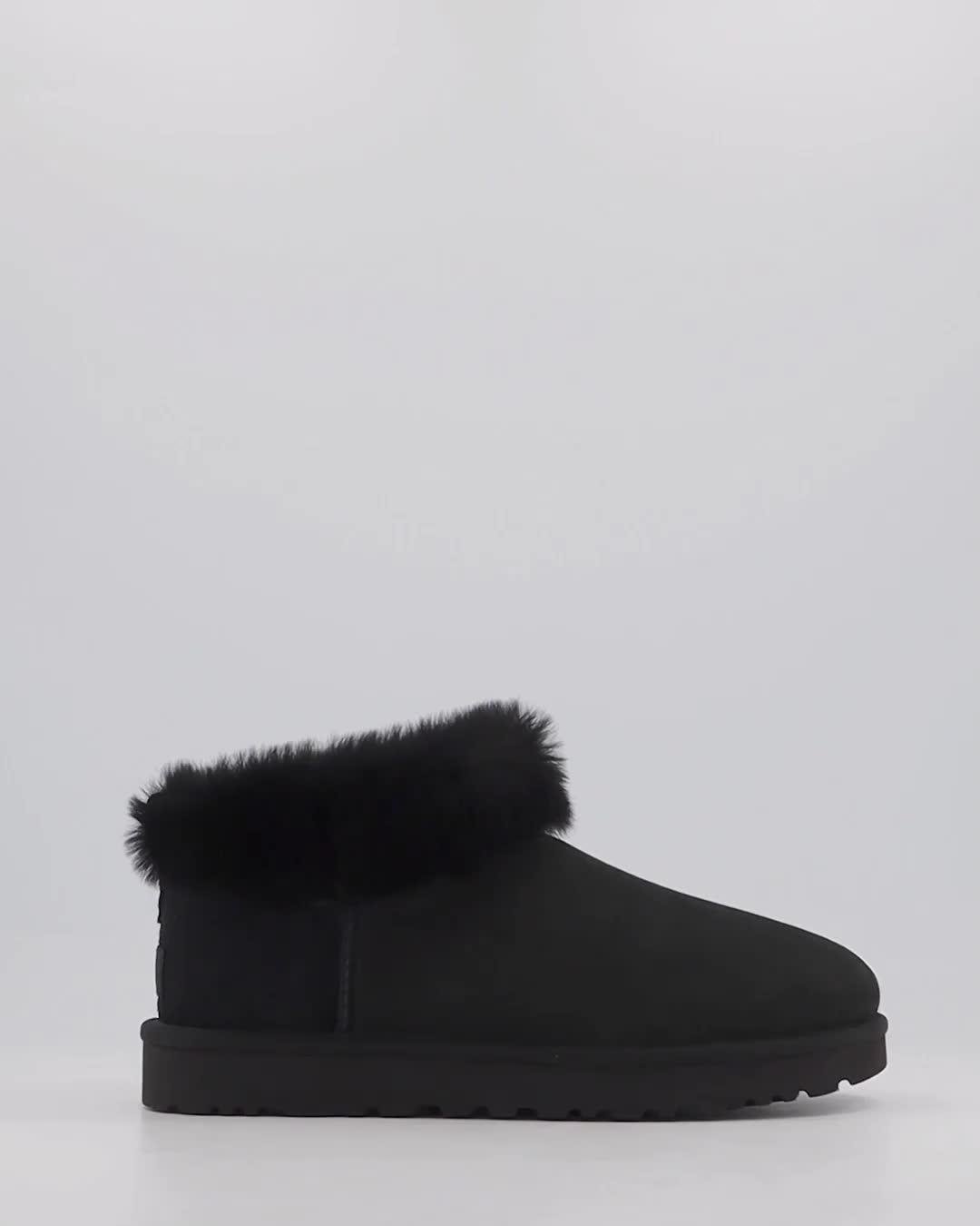 Ugg fluff hotsell mini black